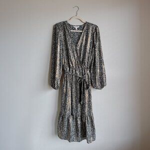 Lauren Conrad Midi Sparkling Floral Dress